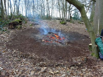 End of a 'bonny' bonfire 22 Feb