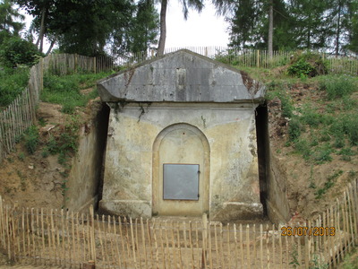 Mausoleum in July