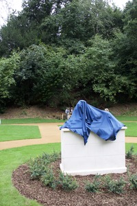 Launch Day 9 Sept 2016 - Coady waiting to be unveiled