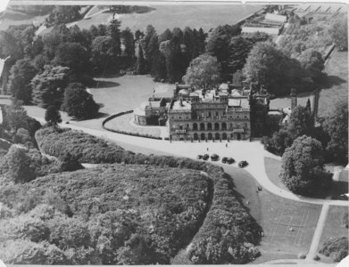 Aerial view of Deepdene Hotel looking north