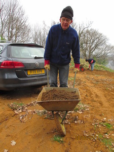 Doug & Wheel Barrow