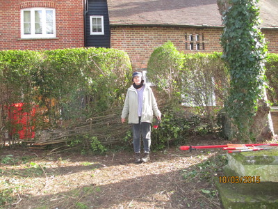 Caroline's Fence at St Martin's Church